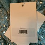 Mac Duggal   4930 Sequin V Neck Sleeveless Column Gown Dress Blue Size 0 Photo 15