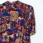 Norton Mcnaughton Vintage  Womens Button Front Blouse Blazer Size 14 Art To Wear Photo 6