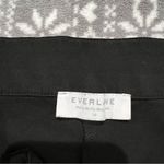 Everlane Black Pinktuck Ponte Pants Center Seam Size 10 Photo 4