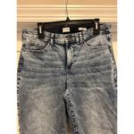 Wonderly Mid Rise Straight Women's Jeans 12S Acid Wash 5 Pockets Denim Stretch Photo 5