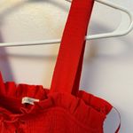 Planet Blue The East Order Smocked Lace-Up Ruffle Dress Sz XS NWT $199 Photo 8