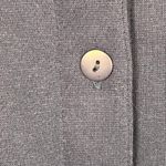 Studio Works Women’s Cardigan Large Blue Embroidered Deer Woodland Button Front Photo 2