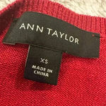 Ann Taylor pink sweater vest linen blend size xs Photo 3