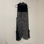 Dex long sweater black and grey Vest Photo 3