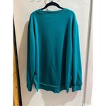 Dark Teal Woman’s Long Sleeve Top Size XL Green Photo 5