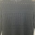 Derek Lam 10 Crosby  Eyelet Black Wool Cashmere Sweater Medium Photo 4