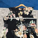 City Chic Floral Wrap Maxi Dress Hi Low Size M/18 Photo 8