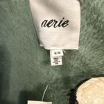 Aerie  | Green Fuzzy Cardigan Sweater Photo 2
