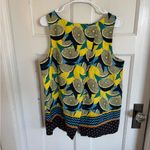 Ann Taylor  Factory lemon print top size large Photo 4
