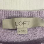Loft  Women's Light Purple Long Sleeve Top Photo 1