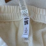 SKIMS French Terry Straight Leg Pant in Ecru, Size X-Small Photo 8