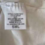 Emma & Sam LF‎ white bandeau size S  corset clasps up the front Size S Photo 3