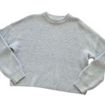 BP Nordstrom Light Blue Knit Cosy Crewneck Sweater Large Photo 0