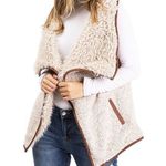 Boutique Woodland Fur Vest sz small Photo 0