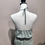 Show Me Your Mumu  Dress Small Heather Halter Sage Crisp Wedding Resort Beach Photo 6