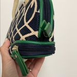 Spartina 449 Spartina Daufuskie Island Chaplins Landing Linen Leather Makeup Cosmetic Bag Photo 10