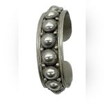 Siam Thailand Vintage Filigree Massive Silver Sterling Cuff Bracelet Pre 1948 Photo 7