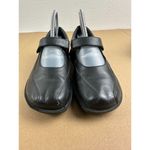 Simple Womens Black Leather Mary Jane Shoes Size 8 Photo 1
