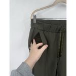 Lululemon On The Right Track Pant Olive‎ Green Relaxed Straight High Rise Size 8 Photo 5