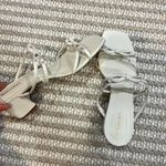 Reformation Elodie Bow Block Heel Sandals Photo 2