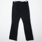 Lauren Ralph Lauren Womens Black Classic Bootcut Denim Jean Size 6 Embellished Photo 3