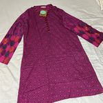 NWT Pakistani Indian kurta kameez shirt Purple Photo 0
