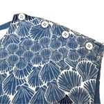 Talbots  Blue/Pink Coastal Allover Seashell Print 100% Cotton Sheath Dress Photo 3