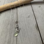 Mermaid Prehnite Sterling Silver Necklace Silver Photo 7