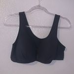 Simple Buckle Front Wireless Bra Comfy & Breathable Push Up Bra Black Size M Photo 1