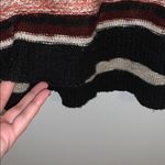 Pink Rose Hi Low Style Striped Sweater Photo 2