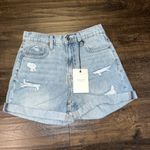 VICI NWT Pax High Rise Cuffed Jean Shorts Photo 1
