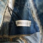 ZARA New  Jean Patchwork Denim Top Photo 3