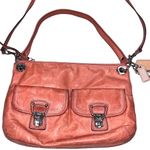 Coach  Poppy Hippie Salmon Pink Leather Crossbody Shoulder Bag Photo 1