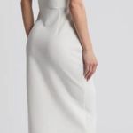 Elliatt NWOT Xara One-Shoulder Asymmetric Crepe white Cocktail Dress sz XL Photo 1