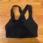 Lululemon  Black Align Cross Strap Sports Bra Size 2 Photo 0