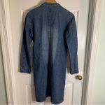 Ted Marynus Classic Blue Denim Duster Jacket Size Petite dress romper retro Photo 5