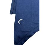 Zyia  Active Women’s Medium Navy Blue Shark Bite Split Hem Exercise Tank Top Photo 2