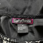 Y2K BLACK SHEER FLORAL‎ MIDI SKIRT Size M Photo 5