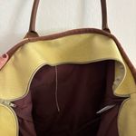 RH banana yellow and brown leather large tote bag Photo 9