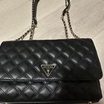 Michael Kors New GUESS Cessily Convertible BlackQuilted Cross-Body Without Tags Photo 0