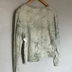Kittenish  Babe Shirt Long Sleeve Tie Dye Green Top Womens Medium Photo 6