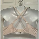 Victoria's Secret VICTORIA’S SECRET Size 34C Pink Bow Body by Victoria Lace Padded Push Up Bra Photo 2