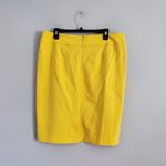 Nine West  Yellow Pencil Straight Skirt 14 Photo 1