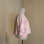 ZARA  Tie-Dye Oversized Knit Cropped Distressed Top NEW Photo 7