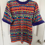 Westbound Vintage  Colorful Print Top Women M 80s Grunge Nostalgia Fresh Prince Photo 0