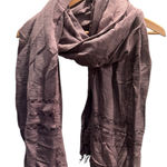 Elegant Mauve Scarf Purple Photo 0