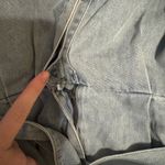 Mabel Mable Denim Puff Sleeve Romper Photo 6