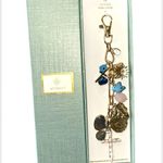 Atterri Bohemian Freshwater Pearl Abstract Religious Gold Bag Charm NEW $118 Photo 3