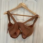 Spanx ‎ Tan Bra-Llelujah Ilusion Lace Full Coverage Bra Size 38 DDD Photo 1