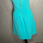 Cynthia Rowley  Aqua Mini Dress Size Small Photo 9